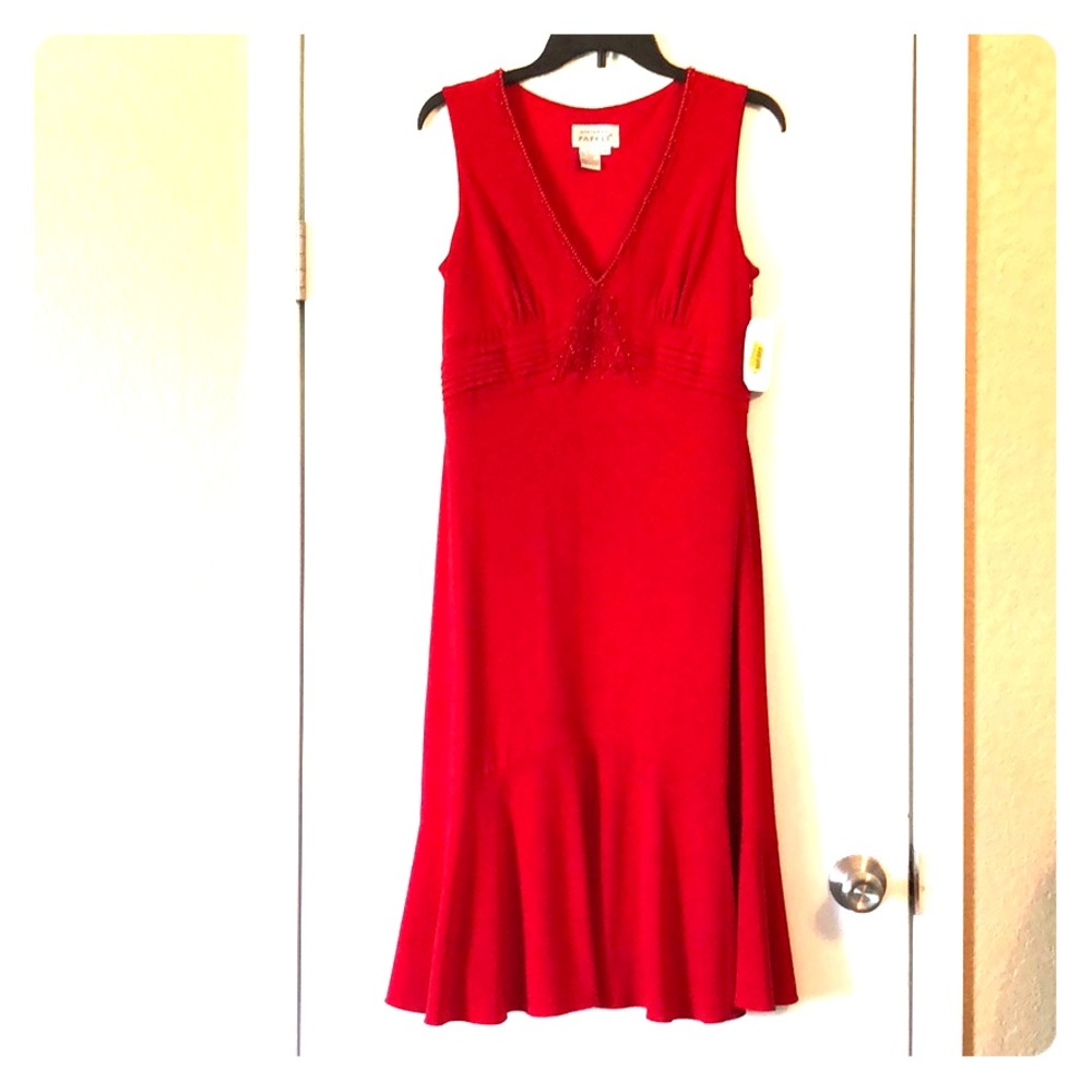 Red cocktail Dress